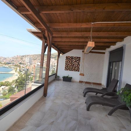 Luxury Penthouse B&E Apartman Saranda Kültér fotó