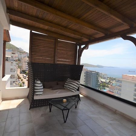 Luxury Penthouse B&E Apartman Saranda Kültér fotó