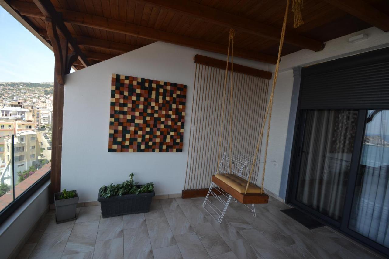 Luxury Penthouse B&E Apartman Saranda Kültér fotó